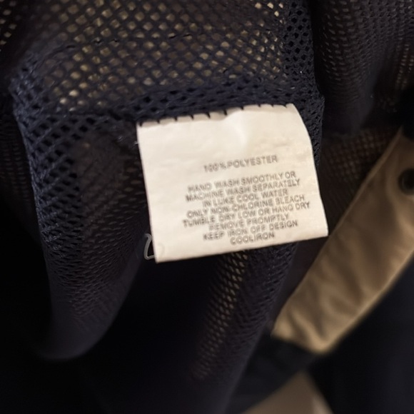 United States Navy Blue and gold Pullover Jacket - windbreaker - XL - Picture 5 of 8